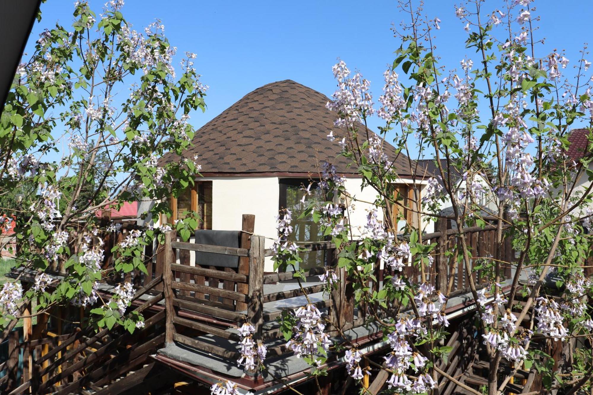 Кемпинг Happy Nomads Yurt Каракол Экстерьер фото